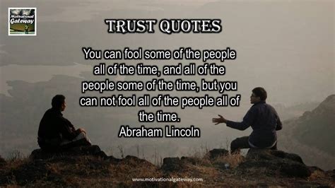 15 Inspirational Quotes On Trust With Images Motivational Gateway