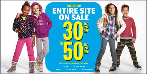 The Childrens Place Canada Offers Save 30 50 Off Additional 20