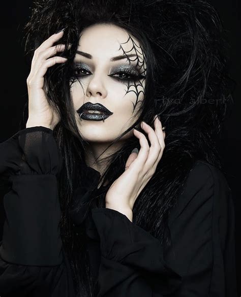 Pin By On Bl Black Makeup Gothic Goth Beauty