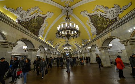 Moscow. Metro Station Komsomolskaya (koltsevaya Line). : Wallpapers13.com