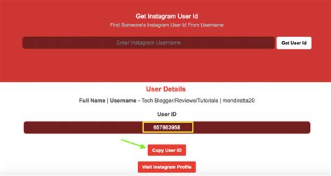 How To Find Or Get Instagram User Id From Username 2023 Techuntold