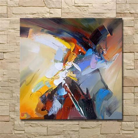 Buy Free Shipping Hand Made Painting On Canvas Oil