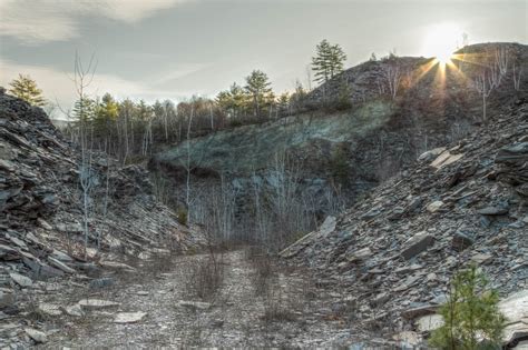 Vermont Slate Quarry By Barrack Evans