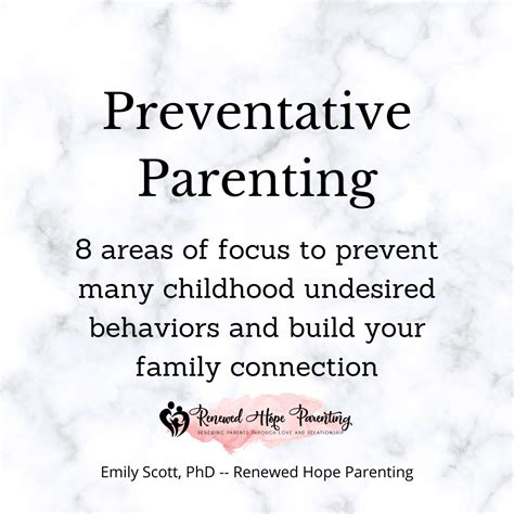 Preventative Parenting | Renewed Hope Parenting
