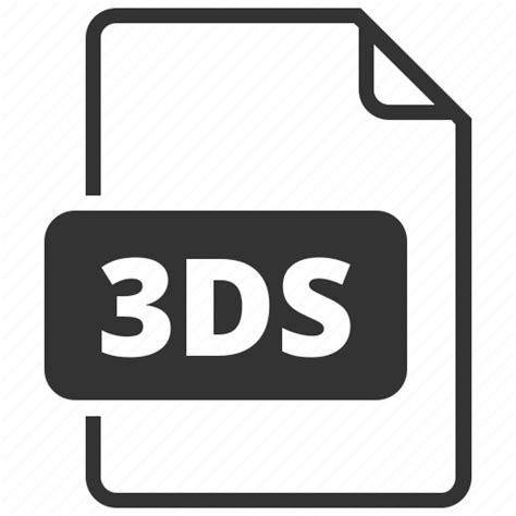 3ds File Format Max Type Icon
