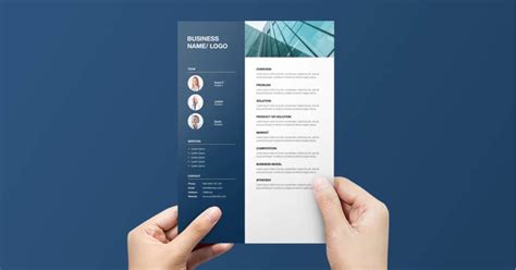 8 Business One Pager Design Tips And Ideas Free Templates