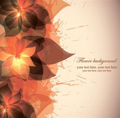 Free Colorful Watercolor Flower Background Vector 03 Titanui