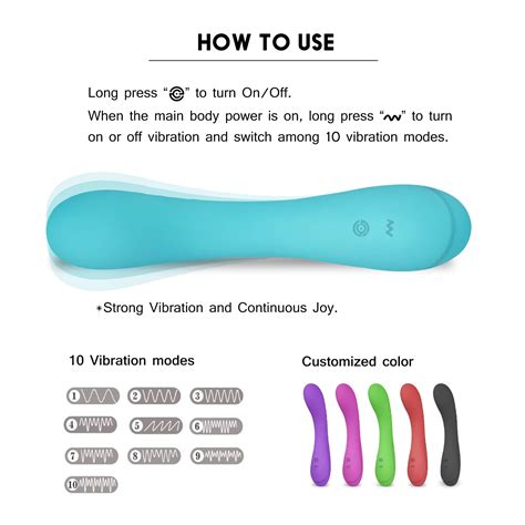 Hot Sell Waterproof Handheld 10 Speed Adult Silicone Clit G Spot Dildo Wand Massager Women Sex
