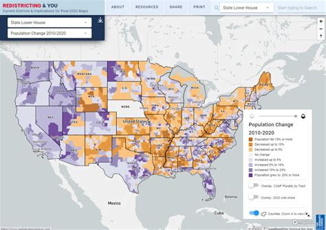 Redistricting And You News 2020 Census Data On The Map Aug 12 2021