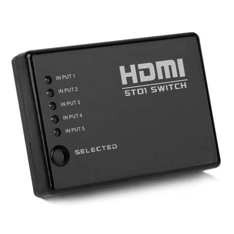 Check out these hdmi switches with remote that you might need if you plan to plug a bunch of hdmi devices to your tv or monitor. 1Set Mini 5 Port 1080P Video HDMI Switch Switcher HDMI ...