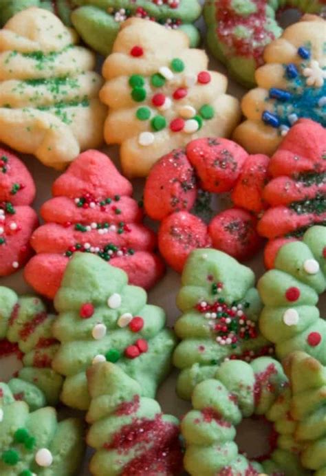 Classic Holiday Spritz Cookies Everyday Eileen