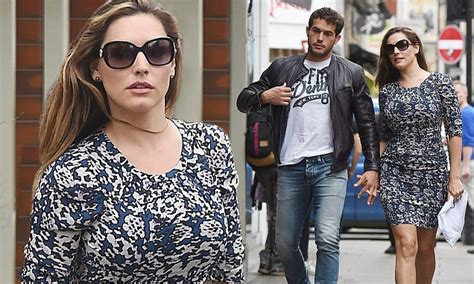 Kelly Brook Shows Off Her 8lbs Weight Loss In Minidress With Jeremy Parisis