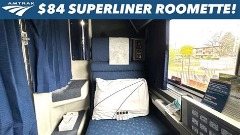 84 Private Room Amtrak Superliner Roomette Trip Report Youtube