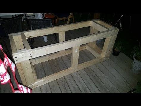 The stand will be for my 125 gallon (72''/20''/19'') and utilizing a 55 gallon for my sump/fuge. How to build yourself a double 55 gallon aquarium tank ...