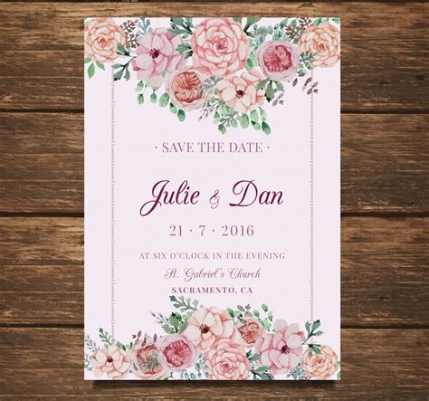 Free 18 Best Wedding Card Invitation Designs And Examples In Word Psd