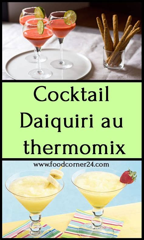 Cocktail Daiquiri Au Thermomix En 2020 Thermomix Recette Recette