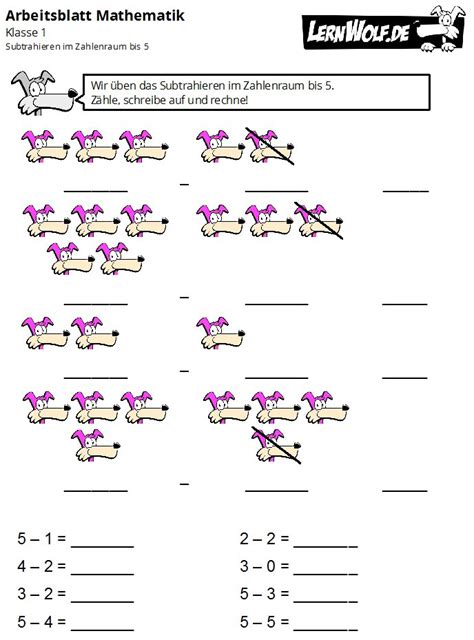 4teachers lehrproben unterrichtsentwürfe und unterrichtsmaterial. Übungen Mathe Klasse 1 kostenlos zum Download - lernwolf.de