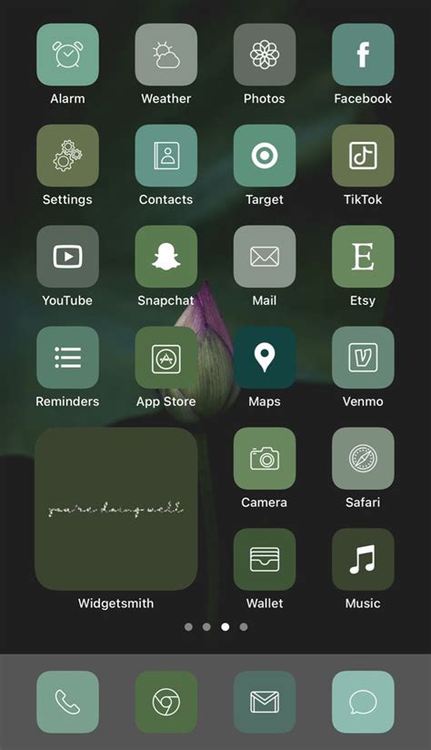 Searchandshopping.org has been visited by 1m+ users in the past month Aesthetic iOS 14 iPhone Home Screen Layout Inspiration App ...