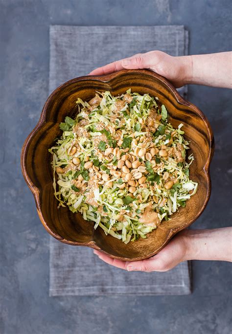 Crunchy Cabbage And Peanut Slaw — Foraged Dish Recipe Recipes