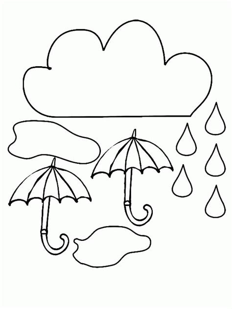 All printable coloring page umbrella with raindrops raindrop pages free easy color rain drops online spring pattern blue aqua stamp pads sheets pinterest. Printable Raindrops - Coloring Home
