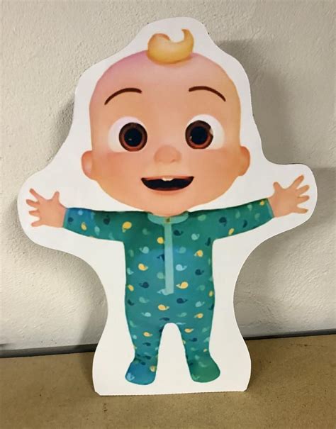 Cocomelon Character Stands 24in Tall Party Signs Cutouts Etsy Baby