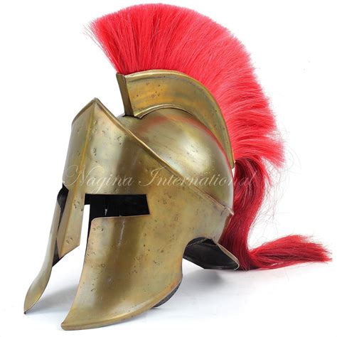 Buy Medieval Armour King Leonidas Greek Spartan Roman Helmet Spartan