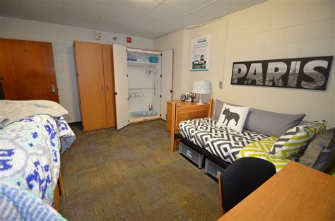 Each Student Gets A Moveable Wardrobe In Kirby Smith Hall Dorm Room