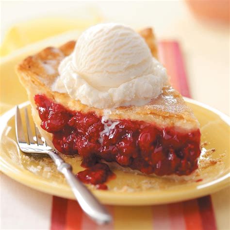 Favorite Fresh Raspberry Pie Recipe Taste Of Home