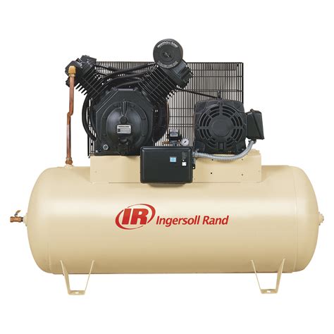 Ingersoll Rand Electric Stationary Air Compressor Hp Phase Gallon Horizontal