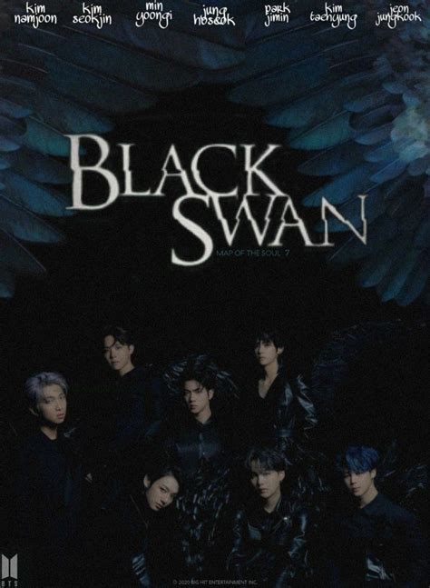 Black Swan Poster Imagens Bts Poster Bts