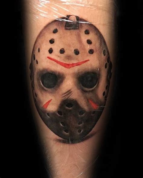 60 Jason Mask Tattoo Designs For Men Friday The 13th Ideas