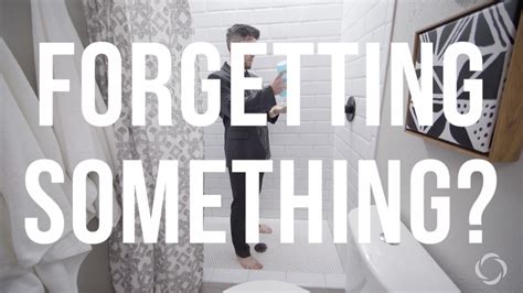 Forgetting Something? - Shower - CatholicYouthMinistry.com