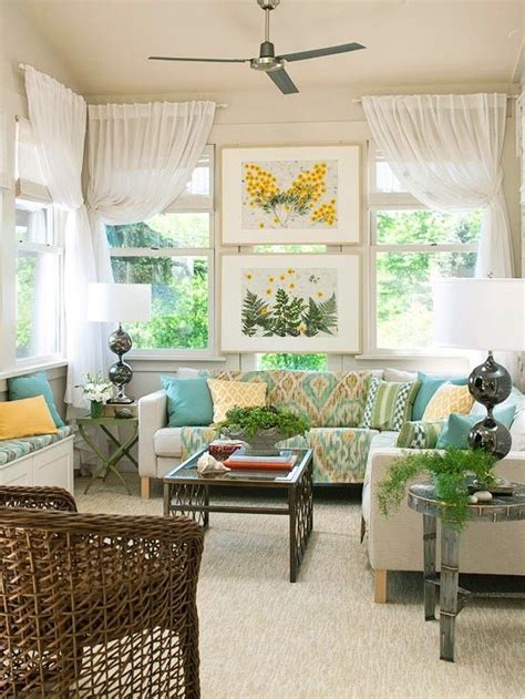 Clever Ways To Personalize Window Treatments Sunroom Decorating Home