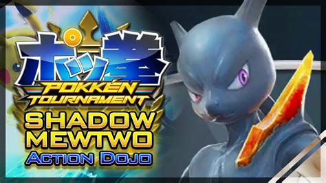 Pokken Tournament Wii U Shadow Mewtwo Action Dojo