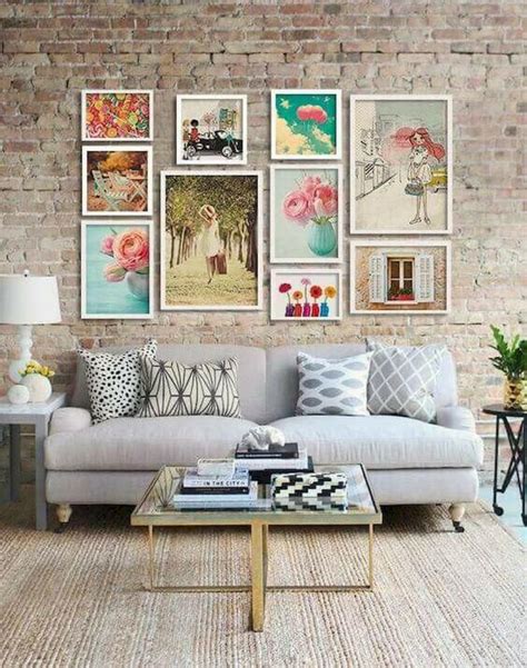50 Awesome Gallery Wall Living Room Ideas Gallery Wall Living Room