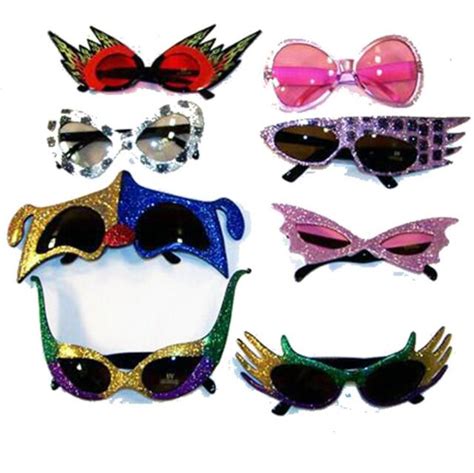 4 Pair Of Crazy Novelty Party Glasses Funny Eyewear For Parites Party Favors New Ebay
