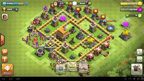 Best Town Hall Level 5 Th5 Base Defense Design Layout Strategy For