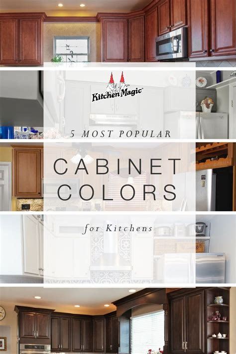 Our 5 Most Popular Kitchen Cabinet Colors Kitchen Cabinets Classic