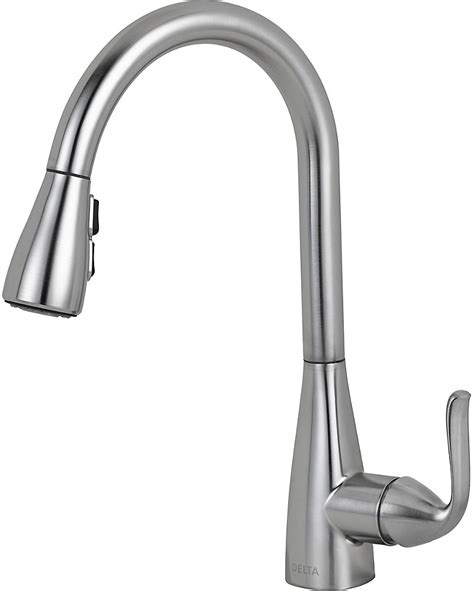 What to look for home depot kitchen faucets. Grenville Single Handle Pull-Down Kitchen Faucet ...