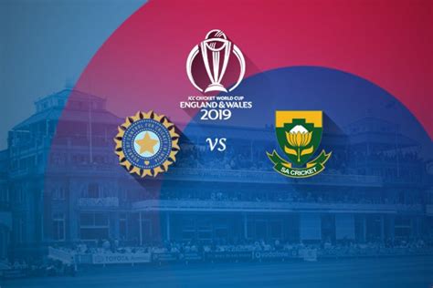 Icc World Cup 2019 Ind Vs Sa Live India Vs South Africa Live Streaming