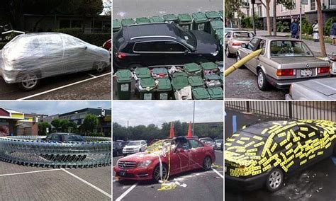 Creative Ways Drivers Have Taken Revenge On Badly Parked Cars Bad
