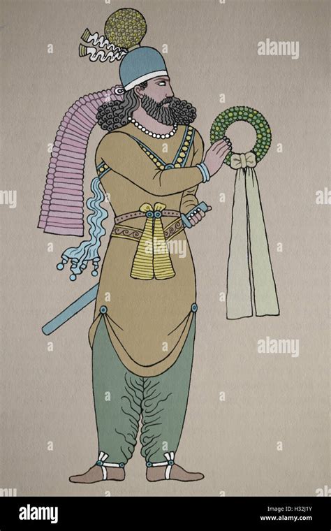 Ancient Persia Sassanid Period Monarch Ardashir Ii 379 383 Ad