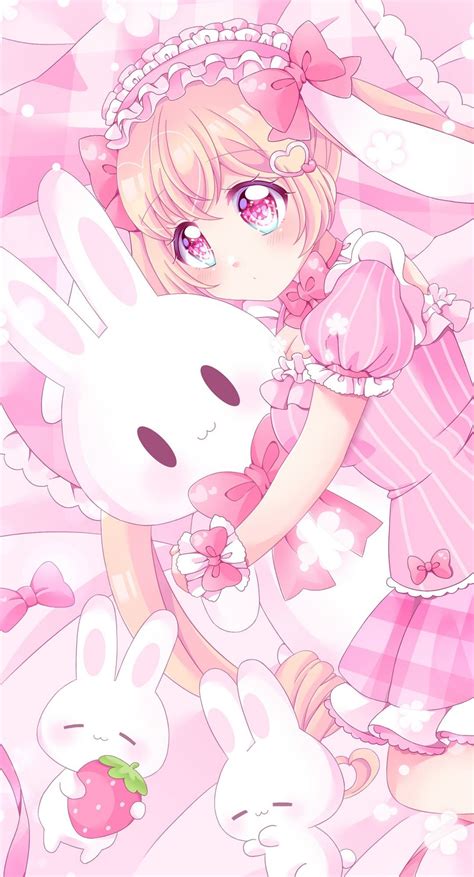 Pastel Anime Kawaii Girly Cute Wallpapers Kawaii Pastel Wallpapers Pink 3174383 Hd Wallpaper