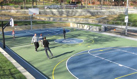 There are hundreds of outdoor courts in new york city. basketball court near me