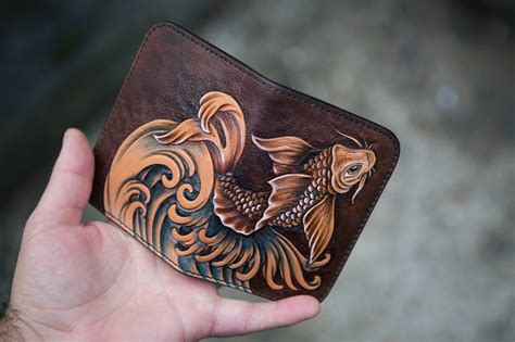 Koi 6 Pocket Bifold Wallet Colladay Leather
