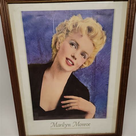 Marilyn Monroe Litho The Roger Richman Angency Beverly Hills 1987 Poster Ebay
