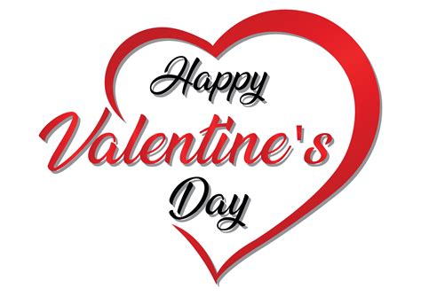 Feliz Día De San Valentín Día De San Valentín Corazón 4641992 Vector