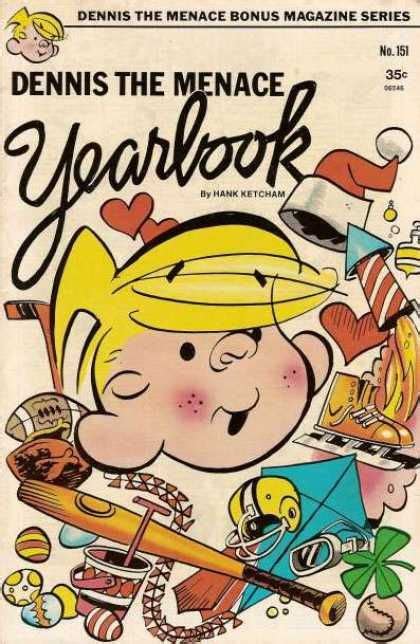 No 151 Yearbook Hank Ketcham Bonus Magazine 35 Cents Cartoons