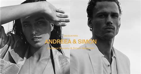 Paper Massimo Dutti Encounters Andreea Simon