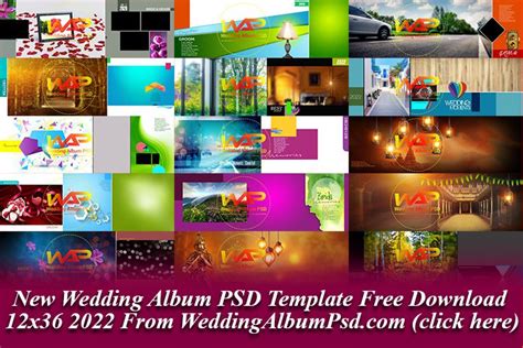 Wedding Album Cover Page Design Psd Free Download 12x36 2018 Nba